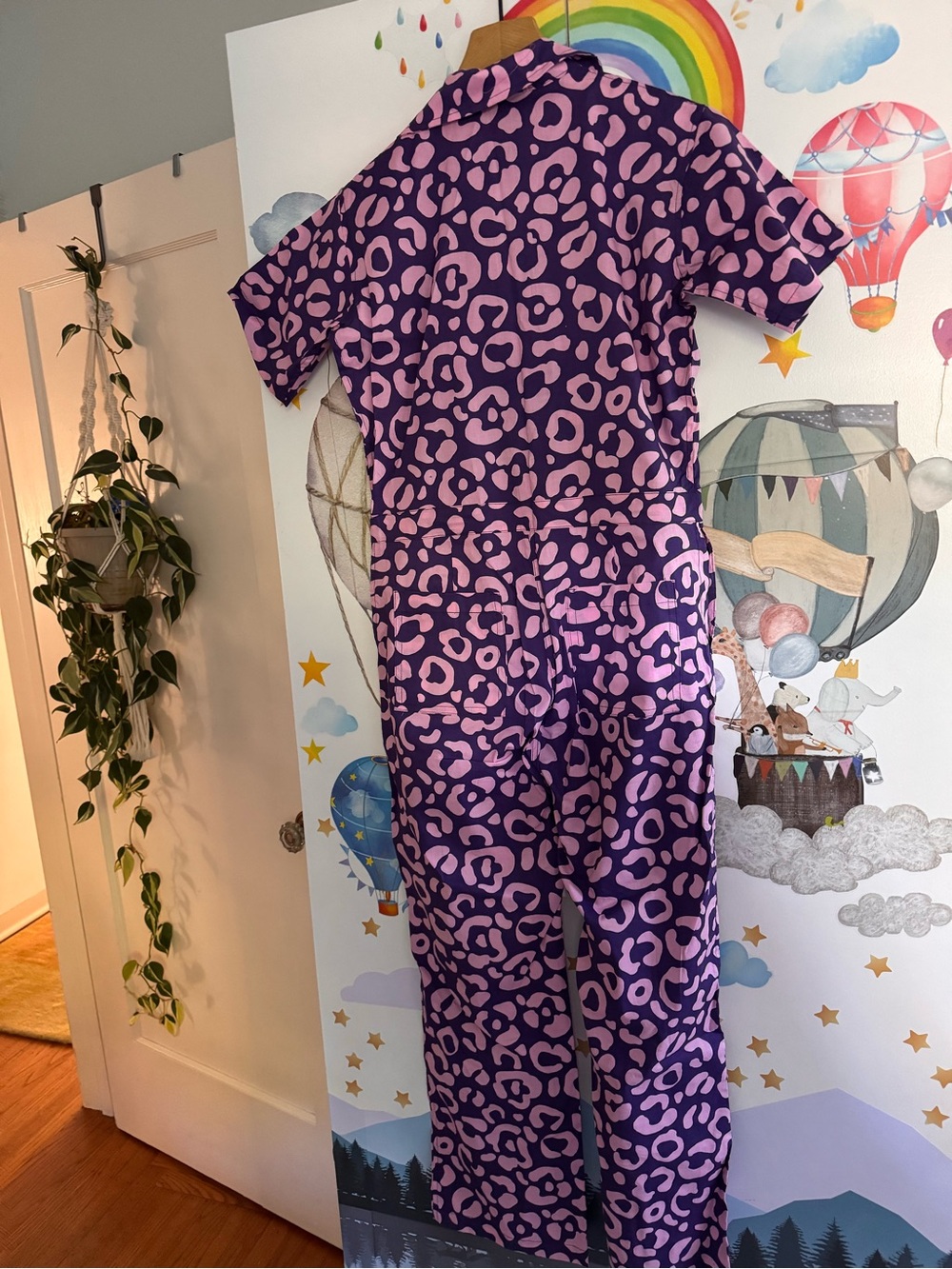 Nooworks cheetah spot coveralls small NWOT - Picture 11 of 12